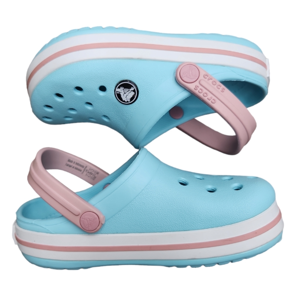 Crocs Crocband Ice Blue White